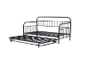 Picture of VALERIE Metal Daybed with Trundle (Black) - final sale