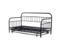 Picture of VALERIE Metal Daybed with Trundle (Black) - final sale