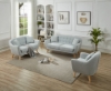 Picture of LUNA 1-Seater Armchair with Pillow (Light Gray) 