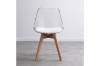 Picture of EFRON Dining Chair with White Cushion (Clear) - Each