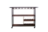 Picture of ALLY Rolling Wine Cart (Dark Brown)
