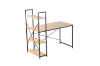 Picture of CITY 120/140 Desk with Reversible Shelf (Black)
