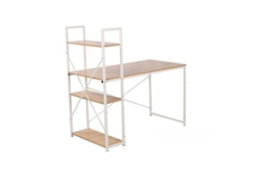 Picture of CITY 120/140 Desk with Reversible Shelf (White)