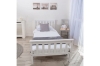 Picture of ANNA Pinewood Bed Frame in Single Size (White)