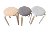 Picture of LOFT Bentwood Stackable Stool (Beige Pad) -  Single