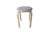 Picture of LOFT Bentwood Stackable Stool (Beige Pad) -  5 Stools in 1 Carton