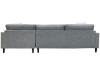 Picture of TASMAN Linen Upholstered Sectional Sofa  (Grey) - Facing Right without Ottoman