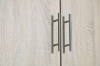 Picture of BESTA 3 DOOR Wall Solution Modular Wardrobe (BEFG) - Oak Color