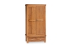Picture of WESTMINSTER Solid Oak Wood 2-Door and 2-Drawer Wardrobe