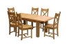Picture of WESTMINSTER Solid Oak Wood 7PC 59"-79" Extension Dining Set