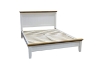 Picture of NOTTINGHAM Solid Oak Bed Frame in Queen/Eastern King Size (White)