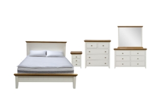 Picture of NOTTINGHAM 5PC Solid Oak Bedroom Combo Set - Eastern King