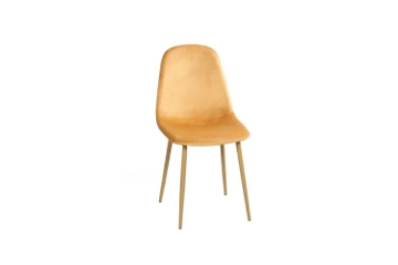 Picture of OSLO Velvet Dining Chair (Yellow)- Each