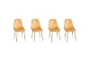 Picture of OSLO Velvet Dining Chair (Yellow)- Each