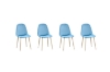 Picture of OSLO Velvet Dining Chair (Blue)- Each