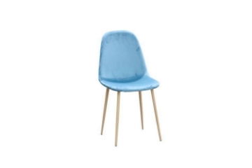 Picture of OSLO Velvet Dining Chair (Blue) - 4 Chairs in 1 Carton