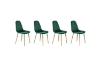 Picture of OSLO Velvet Dining Chair (Green) - Each