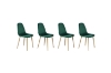 Picture of OSLO Velvet Dining Chair (Green) - Single
