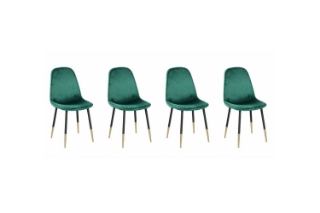 Picture of BIJOK Dining Chair (Green) - 4 Chairs in 1 Carton