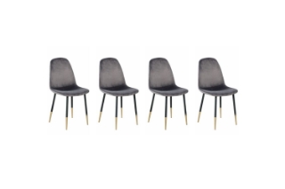 Picture of BIJOK Dining Chair (Grey) - 4 Chairs in 1 carton
