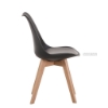 Picture of EFRON Dining Chair with Black Cushion (Black)