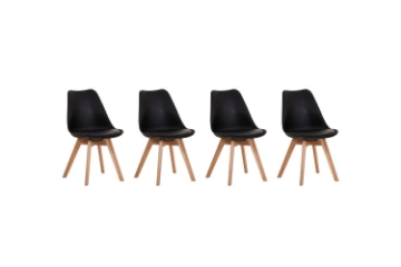 Picture of EFRON Dining Chair (Black) - 4 Chairs in 1 Carton