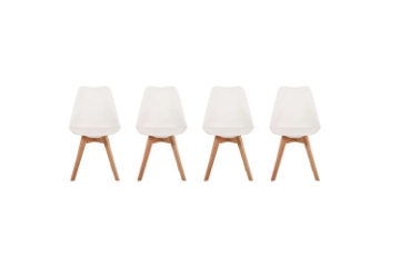 Picture of EFRON Dining Chair (White) - 4 Chairs in 1 Carton