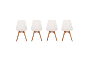 Picture of EFRON Dining Chair (White) - 4PC in 1 Carton