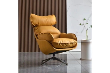 Picture of EAMER 360° Swivel Lounge Chair (Yellow)