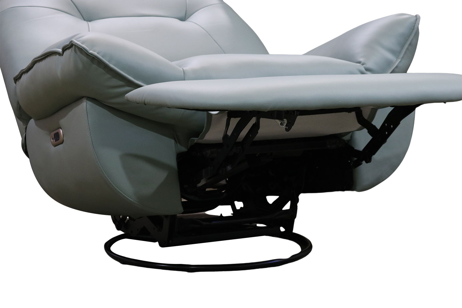 NIMBUS Swirl Power Recliner Chair with Mobile Holder (Green)iFurniture