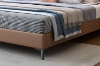 Picture of CUBA Genuine Leather Bed Frame (Brown) - Queen Size 