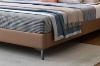 Picture of CUBA Genuine Leather Bed Frame in Queen Size (Brown)