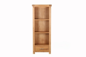 Picture of WESTMINSTER Solid Oak Wood 1-Drawer Bookshelf 