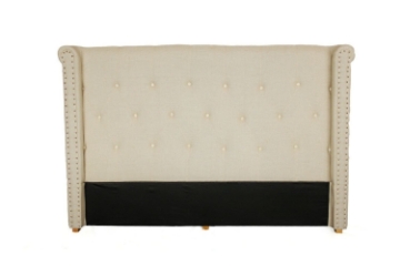 Picture of COPPER Upholstery Headboard Beige