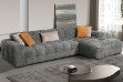 Picture of GENOA Fabric Sectional Sofa (Grey)