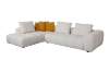 Picture of PADUA Fabric Sectional Sofa (Cream) - Facing Right