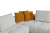 Picture of PADUA Fabric Sectional Sofa (Cream) - Facing Left