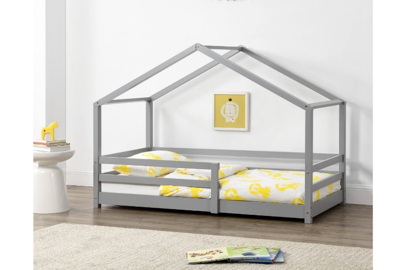 Picture of TINYDREAMS HOUSE Pinewood Bed Frame in Single Size (Grey)