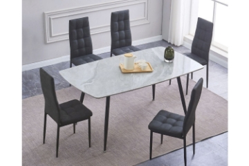 Picture of SANDER 5PC Sintered Stone Top Dining Set