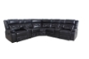Picture of COBALT Manual Reclining Sectional Sofa (Black)