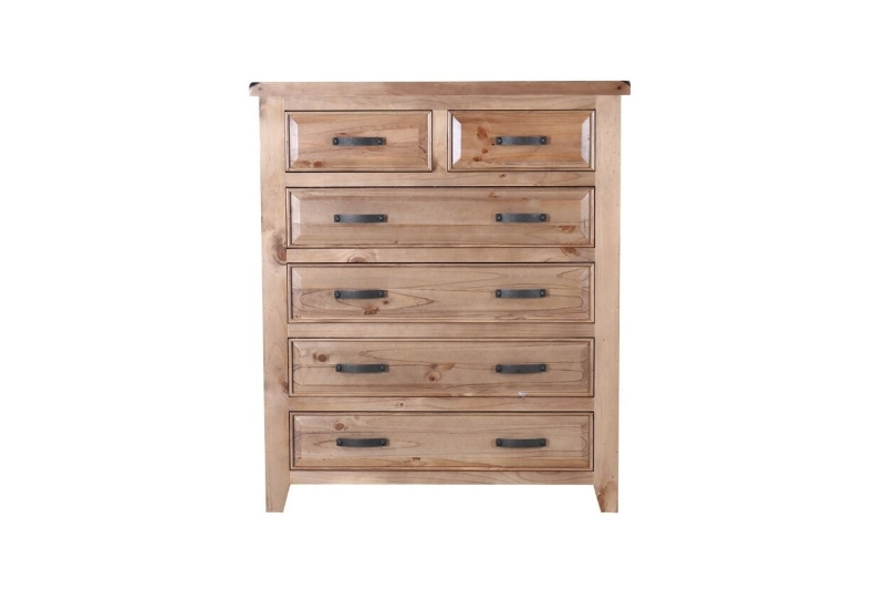 Picture of FRANCO Solid NZ Pine 6-Drawer Chest