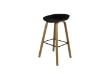Picture of PURCH H25.5" Barstool Metal Legs (Black) - Each