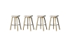 Picture of PURCH H25.5" Barstool Metal Legs (White) 