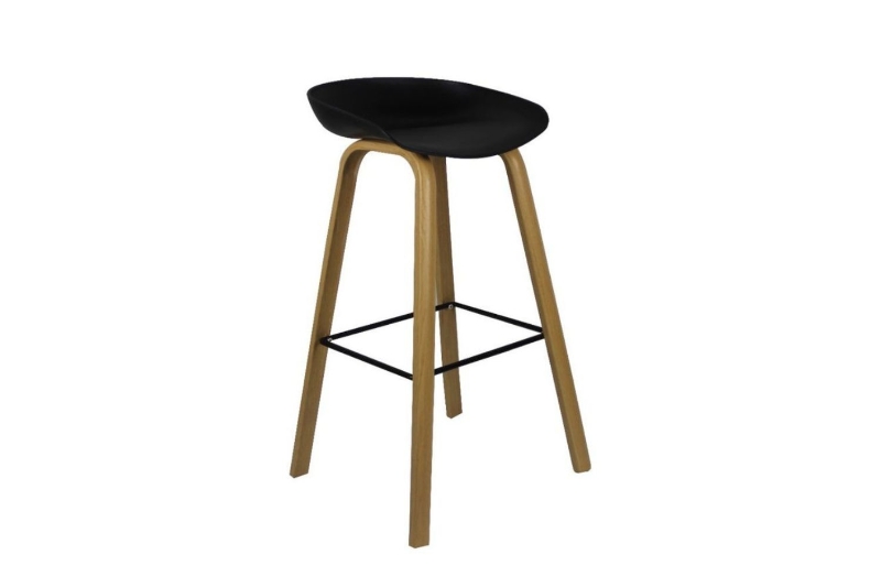 Picture of PURCH H29.5" Barstool Metal Legs (Black) - Single