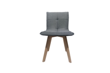 Picture of LANETT Fabric Dining Chair (Dark Grey)