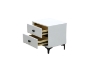 Picture of ALANYA 2-Drawer Nightstand (White)