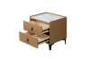 Picture of SHELL DREAM 2-Drawer Bedside Table (Brown)