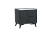 Picture of CUBA 2-Drawer Nightstand (Dark grey)