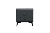 Picture of CUBA 2-Drawer Nightstand (Dark grey)