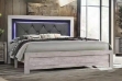 Picture of DELIA Upholstery Bed Frame with LED Headboard in Queen/King Size